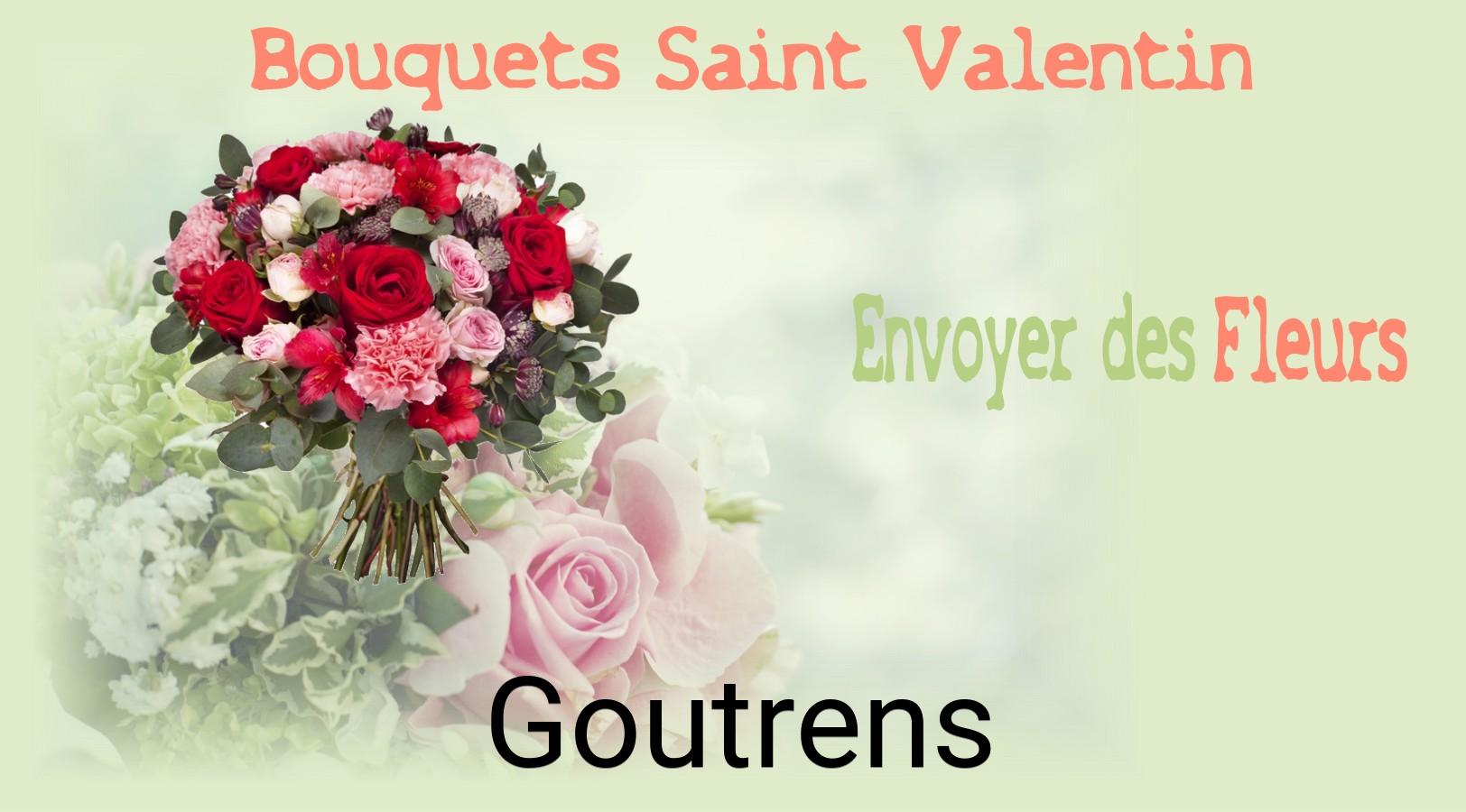 Roses de Saint-Valentin livrées à Goutrens